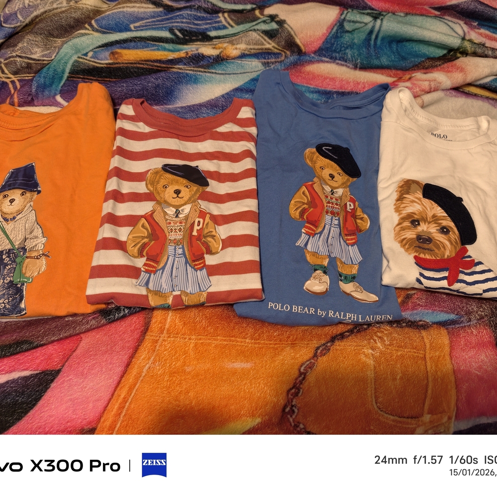 Polo Bear by Ralph Lauren Kids' Shirt Set - Multicolor